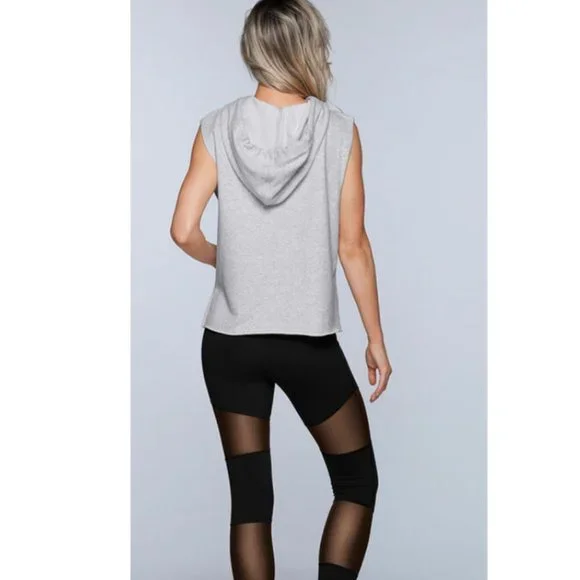 LIKE NEW! Lorna Jane Athletic Sleeveless Hoodie - Picture 5 of 16